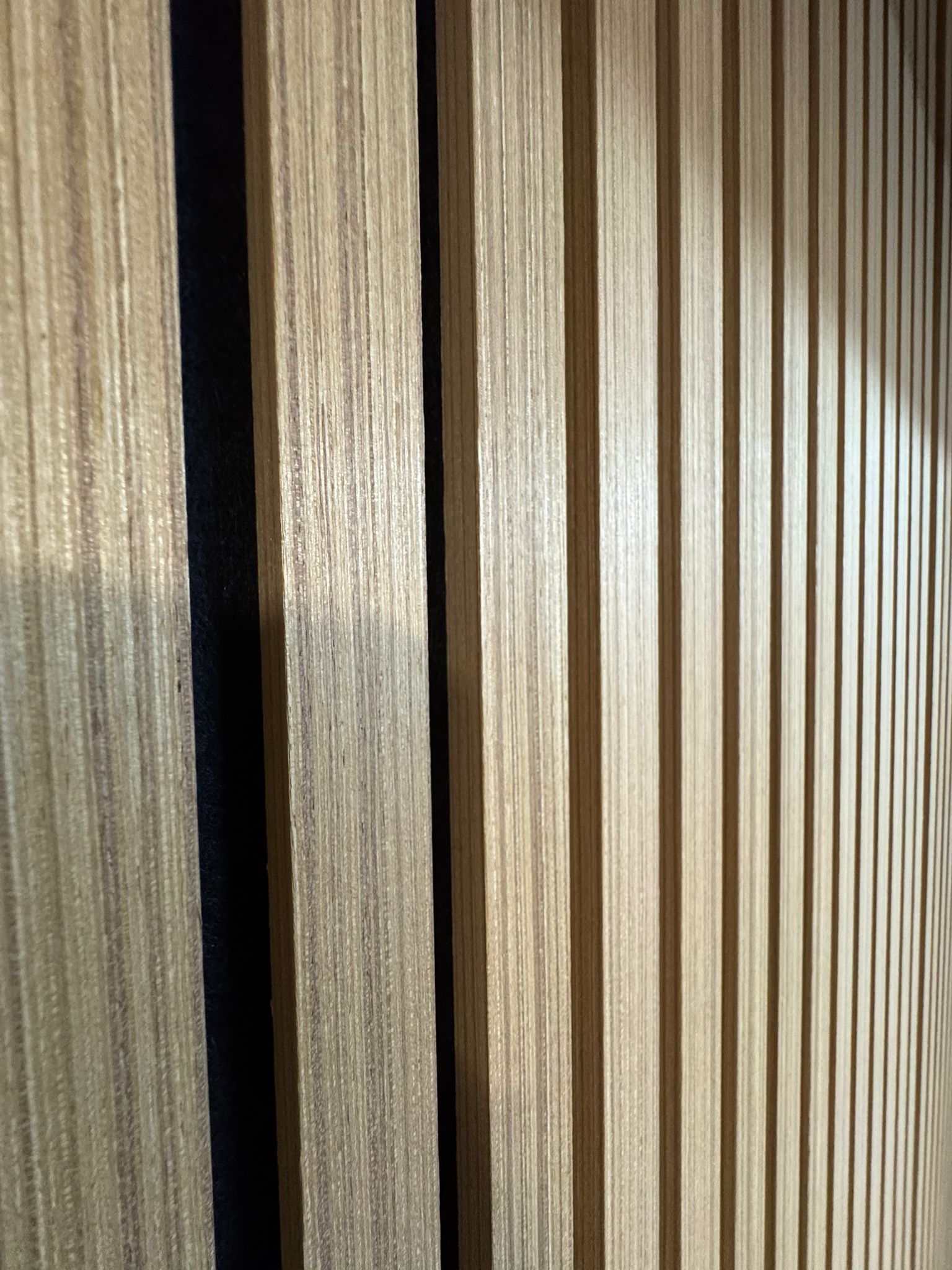 Premier Acoustic Slat Wall Panel Blonde