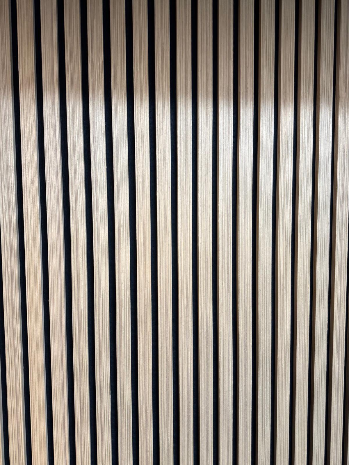 Premier Acoustic Slat Wall Panel Blonde